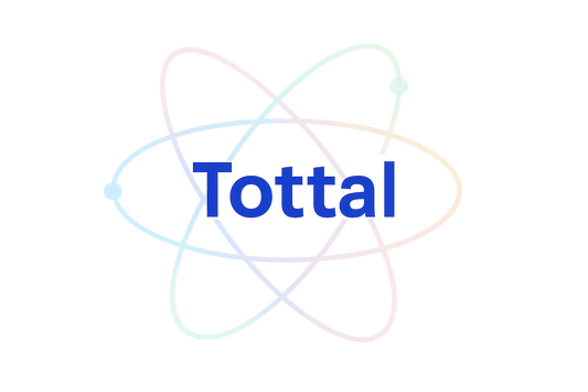 Enhanced Tottal Logo with Blue Text
